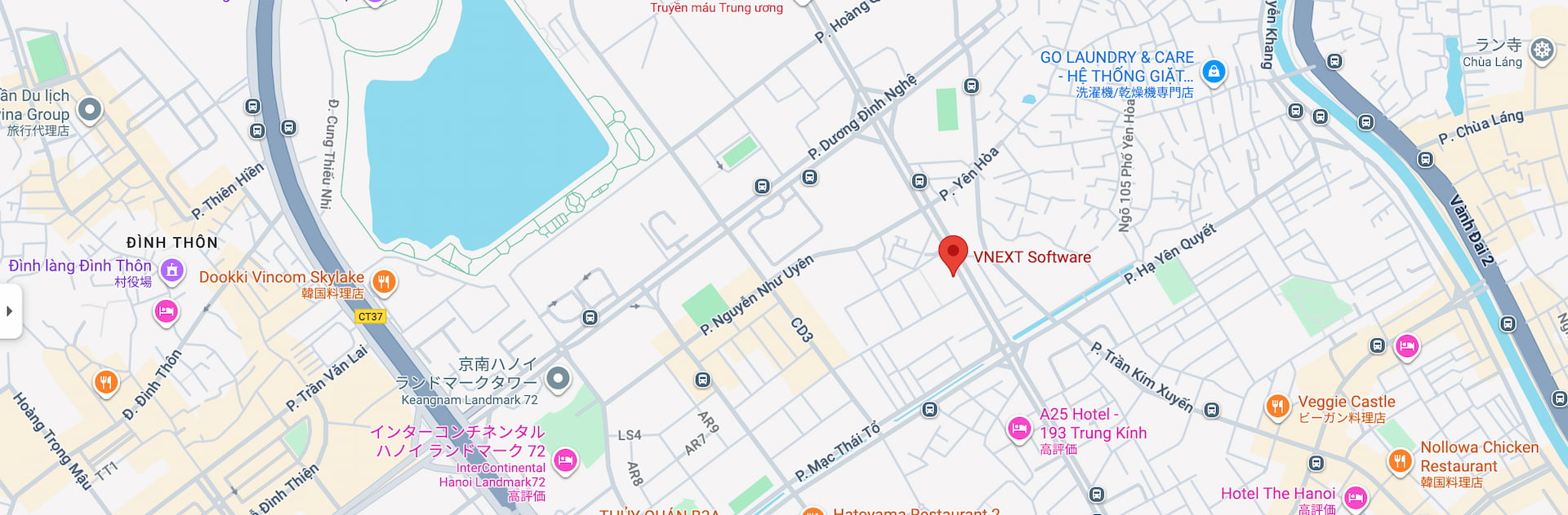 ハノイ本社 map